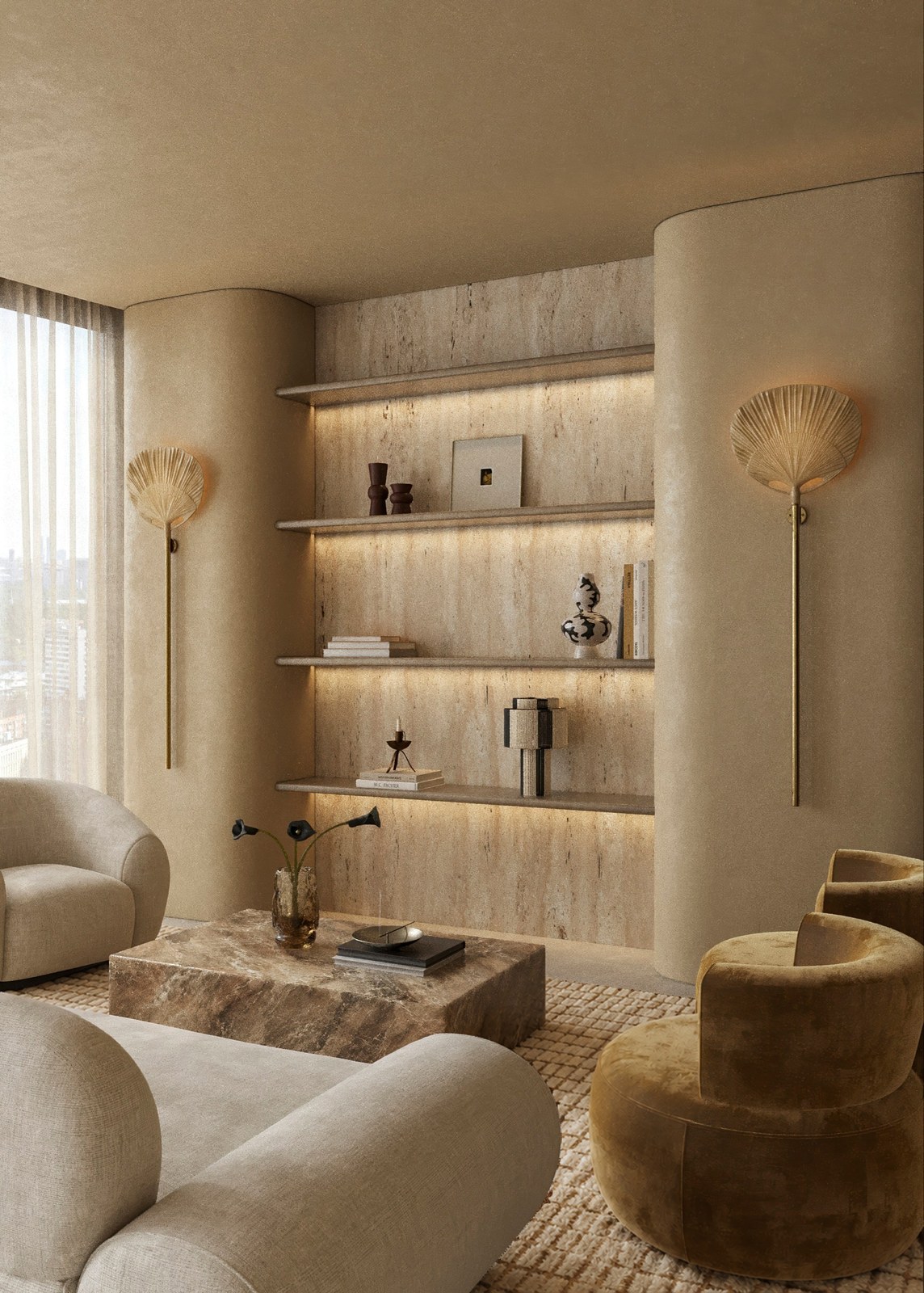 Lounge & Shelving